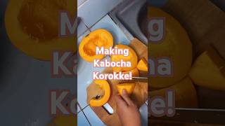 My Favourite Kabocha Korokke cooking food [upl. by Conny958]