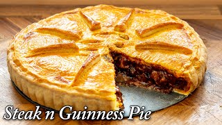 Steak n Guinness Pie Outstanding n Professional standard Made At Home [upl. by Corette666]