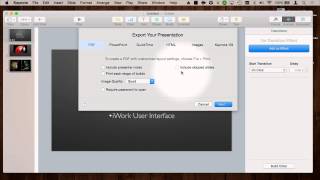 Keynote Tips How to Export a Presentation [upl. by Sima]