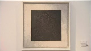 Malevich Black Square inspires show  le mag [upl. by Rudie4]