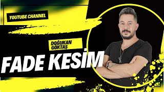 Fade saç kesim  orta seviye  sıfırlama [upl. by Aleyak]