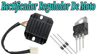 Rectificador Regulador de moto [upl. by Eceerahs]