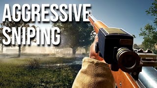 Battlefield 1 Aggressive Sniper Gameplay battlefield1 [upl. by Doane]