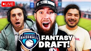 Jomboy Media Fantasy Baseball Draft 2024 [upl. by Seed]