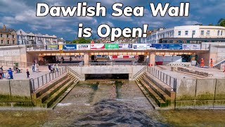 Dawlish Sea Wall is Open to the Public  Sea Wall Walk Around [upl. by Natalee533]