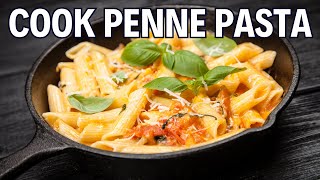 How To Cook Penne Pasta At Home The Best Way  Recipes By Chef Ricardo [upl. by Calmas453]