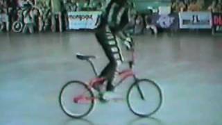 Eddie Fiola flatland run 1986 AFAColumbus Ohio [upl. by Cicily]