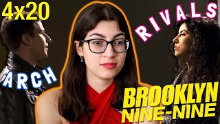 JAKE vs ROSA friends to rivals  Brooklyn NineNine 4x20 Reaction [upl. by Moshe]