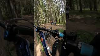 Les Gets Bike Park in France Pass Porte Do Solei Step Up mtb bikepark [upl. by Dnomyar150]