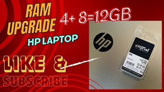 RAM Upgrade 4 GB to 12GB Dual Channel in Laptop🚀🔥 Performance [upl. by Eleets]