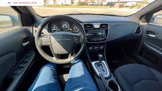 2012 Chrysler 200 LX POV Test Drive [upl. by Nivej901]