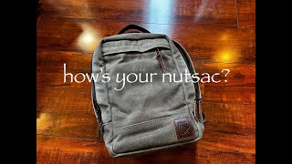 How do I like my Nutsac nutsac edc gearreviews slingbag [upl. by Akitnahs51]