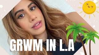 Get Ready With Me in LOS ANGELES  Malvika Sitlani Aryan [upl. by Yrekaz150]