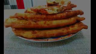 Langosi cu branza sarata  Fried Cheese Pies [upl. by Lihas]