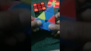 Pyraminx cube solve magic trick [upl. by Allrud471]