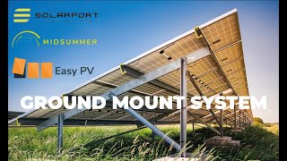 IntroducingSOLARPORT ground mount [upl. by Eibob]