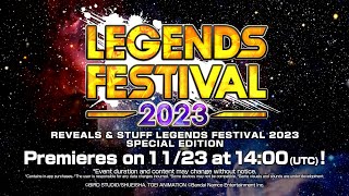 LEGENDS FESTIVAL 2023 PART 3 REVEALS Dragon Ball LEGENDS [upl. by Anaul]