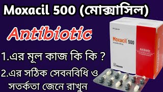 Moxacil 500মোক্সাসিলএর আসল কার্যকারিতা কি  moxacil 500 এন্টিবায়োটিক এর সঠিক সেবনবিধি জেনে রাখুন 🎀 [upl. by Dirfliw799]