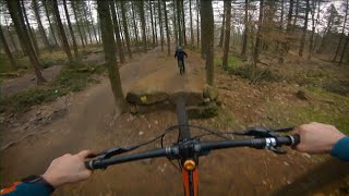 Grenoside woods  Steel City DH 2024 top to bottom run [upl. by Kylah]