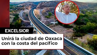 López Obrador inaugura carretera en Oaxaca [upl. by Toth]