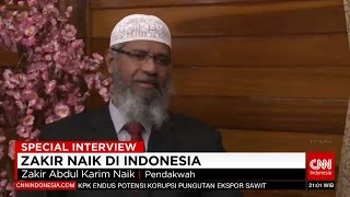 Dr Zakir Naik di Indonesia  Eksklusif CNN Indonesia [upl. by Iddet]