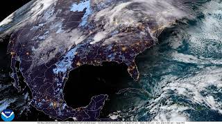 CONUS Nov 04 2024  24 Hour Timelapse [upl. by Aloysia]