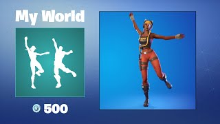 My World  Fortnite Emote [upl. by Auria]