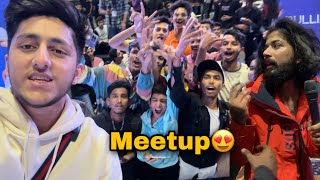 Best Meetup In hyderabad 😍 Sare Youtubers Ek Sath [upl. by Kerrin]