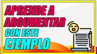 EJEMPLO DE ENSAYO 18 APRENDE CÓMO ARGUMENTAR CON ESTE EJEMPLO DE TEXTO  Elprofegato [upl. by Karab857]