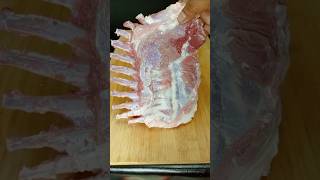 Great recipe for delicious salad with goat ribs youtubeshorts shorts [upl. by Ecinerev]