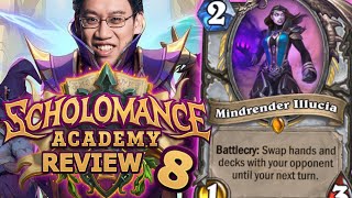 ALL 63 REMAINING CARDS  Scholomance Academy Review 8  Hearthstone [upl. by Tammany542]