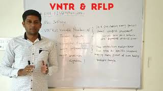 DNA fingerprinting VNTRs and RFLP [upl. by Ortrude813]