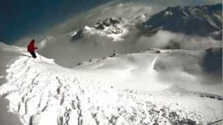 Powder Skiing in Val dIsere [upl. by Harhay]