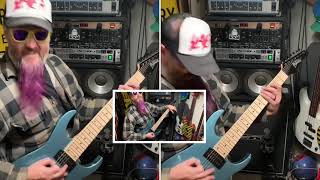 GRG7221MMLB Stock Pickups vs DiMarzio X2N7Seymour Duncan 597 [upl. by Wind]