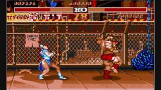 Street Fighter II AMIGA 500 Vs Atari ST [upl. by Nuyh]