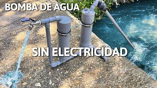 Bomba de Agua Casera Sin Electricidad [upl. by Yraeht412]