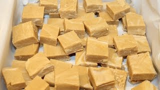 Making 2 Ingredient Peanut Butter Fudge – Fastest Easiest Fudge Recipe EVER [upl. by Courtenay]