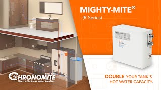 Meet Chronomites R Series Electric Tankless Water Heaters for Apartments Condos and More [upl. by Zetrac]