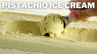 Pistachio Ice Cream Recipe [upl. by Acimat]