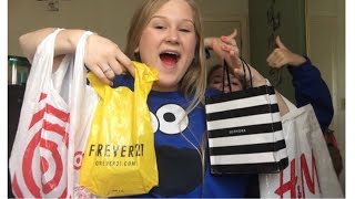 HUGE MAKEUP HAUL  Sephora Target HampM etc [upl. by Modla911]