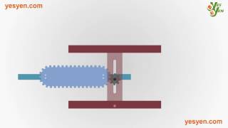 507 Mechanical Movements  No 119  Reciprocating Rectilinear motion [upl. by Palocz874]