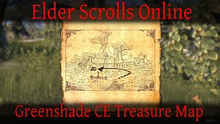 Greenshade CE Treasure Map Elder Scrolls Online ESO [upl. by Nameloc89]