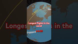 Longest flights in the world [upl. by Aicilihp]