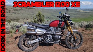 Triumph Scrambler 1200 XE Off Road Test Ride [upl. by Eisenhart78]