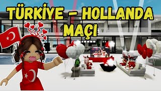 TÜRKİYEHOLLANDA MAÇI😊AYŞEM ECE ARI💥ARIGİLLER🐝ROBLOX BROOKHAVEN🏡RP [upl. by Most82]