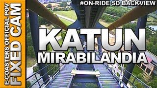 Katun  Mirabilandia  OnRide Back View ECAM [upl. by Denny633]