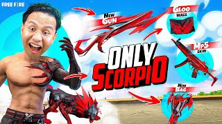 Free Fire But Only Scorpio Challenge in Solo Vs Squad😱Tonde Gamer [upl. by Triplett]