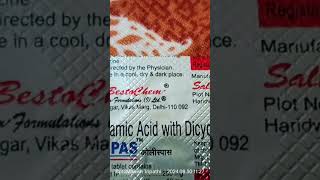 Mefenamic acid and dicyclomine hydrochloride tablets ip  Get complete information in this video [upl. by Brigham]