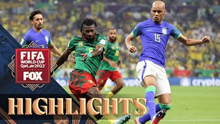 Cameroon vs Brazil Highlights  2022 FIFA World Cup [upl. by Marve]