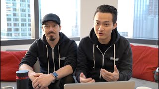 BitTorrent BTT  Live stream replay with Justin Sun [upl. by Yhtamit]